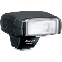 close up of Nikon SB-400 Speedlight i-TTL Shoe Mount Flash