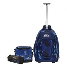 Picture of High Sierra TACTIC 3-Piece Wheeled Backpack Set (Space)