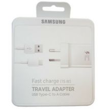 SAMSUNG TRAVEL ADAPTER FAST CHARGE 15W USB TYPE-C TO A CABLE