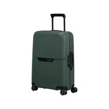 Front picture of Samsonite MAGNUM ECO Spinner 55cm in Forest Green colour
