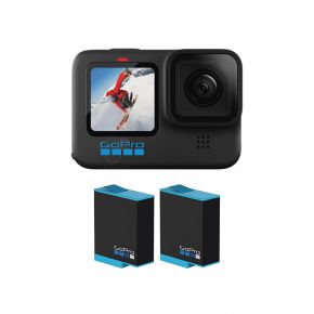 Go Pro Hero 10 Camera With 2x Rechargeable Battery and 1 Year Extended Warranty