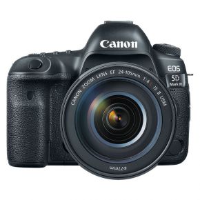 Canon EOS 5D MK IV DSLR Camera With 24-105 F4L Lens