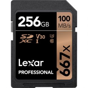 Lexar Professional SD(667x) 256GB SD Card