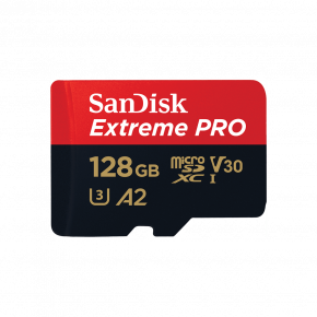 SDSQXCY-128G-GN6MA SanDisk 128GB Extreme Pro microSDXC  + SD Adapter + Rescue Pro Deluxe (170MB/s)