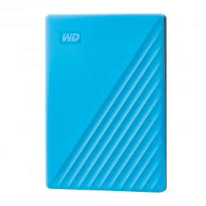 WD 4TB My Passport Slim USB 3.0 Hard Drive -  Blue 