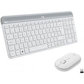 Logitech MK470 Wireless Keyboard and Mouse Combo Off-White English (920-009205 )