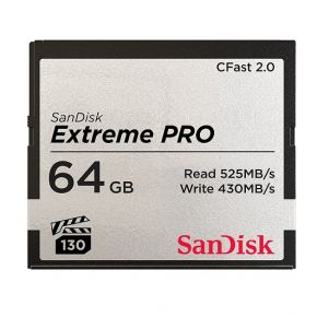 SDCFSP-064G-G46D SanDisck 64GB Extreme Pro CFAST 2.0 (525MB/s)