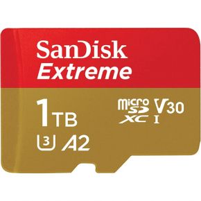 SanDisk 1TB Extreme microSD UHS I Card