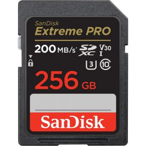 SanDisk 256GB Extreme Pro SD UHS I Card