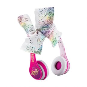 KIDdesigns JOJO SIWA Youth Wireless Headphones (White/ Pink)