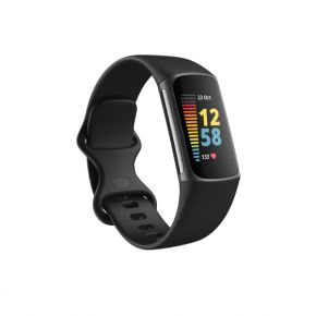 Fitbit Charge 5 Fitness Tracker (Black/Graphite Stainless Steel)