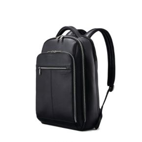 Samsonite CLASSIC LEATHER Backpack (Black)