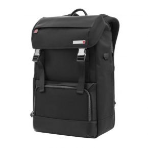 Samsonite SEFTON Backpack W/ FLAP TCP (Black)