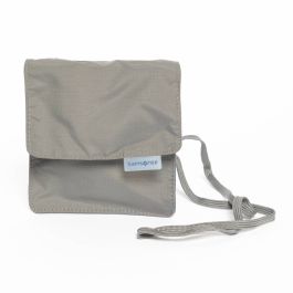 Samsonite GLOBAL TA RFID Neck Pouch in Eclipse Grey Colour