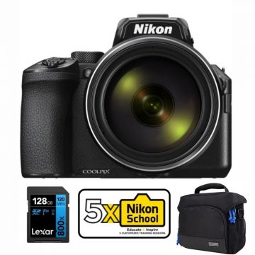 Nikon P950 Camera,Nikon P950 Camera with the incredible power of a 2,000mm zoom,Nikon P950 Camera with 3 inch 921K-dot Vari-angle LCD display ,Nikon P950 Camera with 64GB card, Tripod and Case