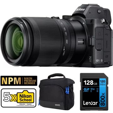 Nikon Z5 Mirrorless Camera With 24-200mm F/4-6.3 Lens and Accessories Kit