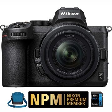 Nikon Z5 Mirrorless Camera with 24-50mm F 4-6.3 Lens front view