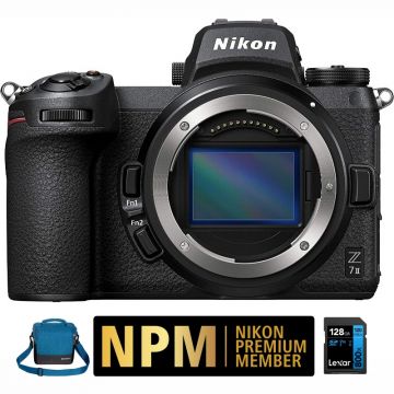 Nikon Z7II Mirrorless Camera Body  front view