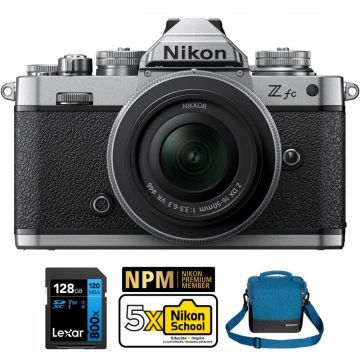 Nikon Z fc Mirrorless Camera with 16-50mm Lens and Accessories