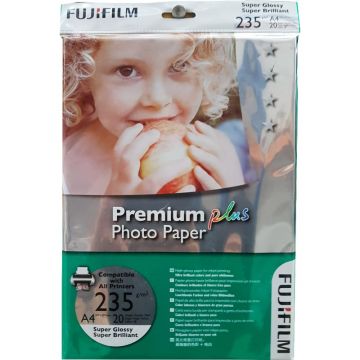 Fujifilm Premium Plus 235gsm A4 Glossy Inkjet Paper