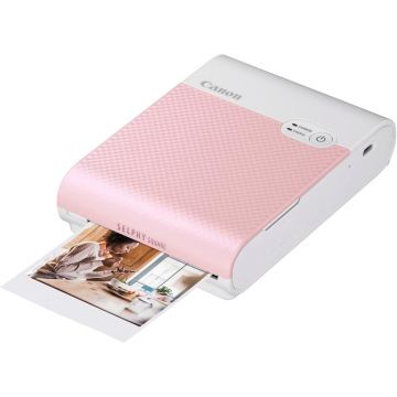 Canon SELPHY SQUARE QX10 Photo Printer (Pink)