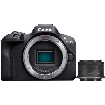 Canon EOS R100 + RF-S 18-45mm IS STM Lens