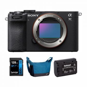 Sony A7C II Mirrorless Camera Body With Accessories Kit (Black)