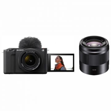 Sony ZV-E1L Vlogging Camera + SEL50F18 50mm E Mount Lens