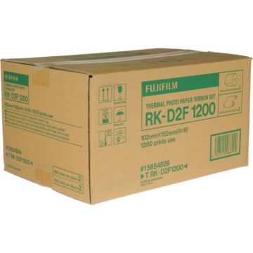 Fujifilm Dye Sub 4" x 6" Paper (1200 prints) for Ask2500 