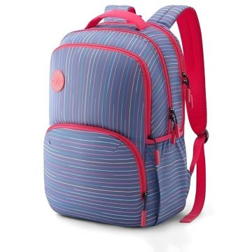 Perspective view of American Tourister MIA+ Backpack 01 (Turquoise)