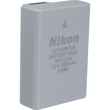 Nikon EN-EL14a Rechargeable Lithium Battery