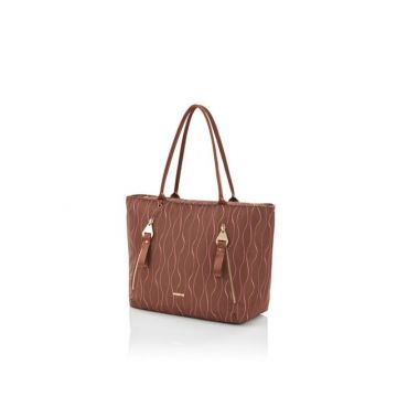 American tourister ALIZEE DAY L-Tote Bag (SEPIA/PINK GUAVA)