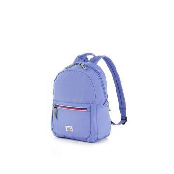 American Tourister Avelyn Backpack in Very Peri color with Side Pocket
