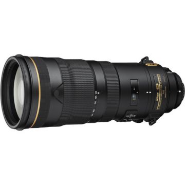 Perspective view of Nikon AF-S NIKKOR 120-300mm f/2.8E FL Lens