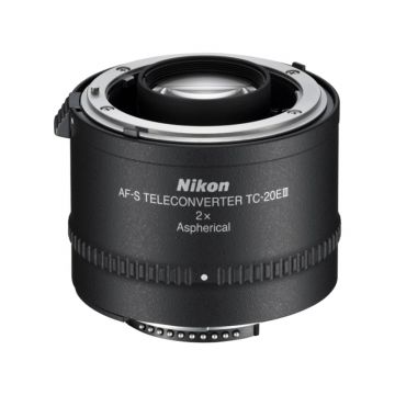 Perspective view of Nikon TC-20EIII Teleconverter