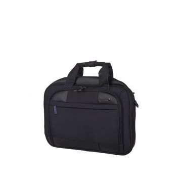American Tourister MERIT Laptop Briefcase S AS (Black/Blue)