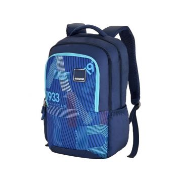Perspective view of American Tourister SEST 2.0 Backpack in Blue