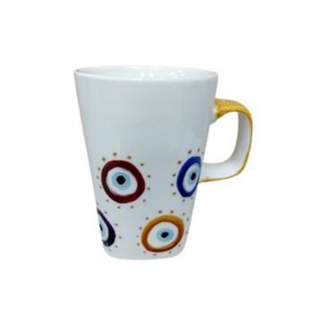 Nour Artisan Eye Round Coffee Mug