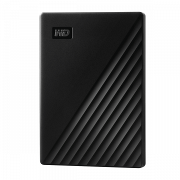 WD 2TB External Hard Drive - Fast USB 3.2 Gen 1 Transfer - Reliable Backup Solution in Black.