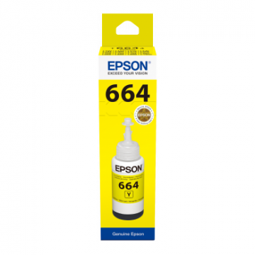 Epson T664 Yellow Ink Bottle