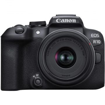 Canon EOS R10 Camera with RF-S 18-45mm F4.5-6.3 IS STM Lens