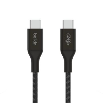 Belkin USB-C to USB-C  240W 1M Braided Cable (Black)