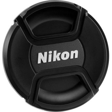 Front view of Nikon 58mm Lens Cap