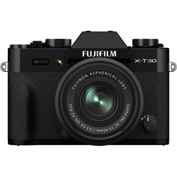 Fujifilm X-T30 II Mirrorless Camera with 15-45mm Lens front