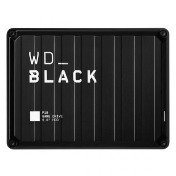 WD Black 5TB P10 Gaming Hard Drive, External Hard Drive Compatible with PS4, Xbox One, PC, Mac - (WDBA3A0050BBK-WESN)