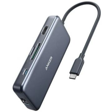 Anker Premium 7-in-1 USB-C Hub (Gray)