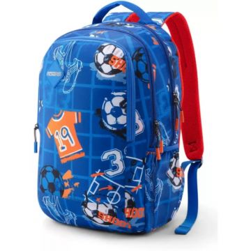 American Tourister PAZZO+ Backpack 01 (Blue/Orange)