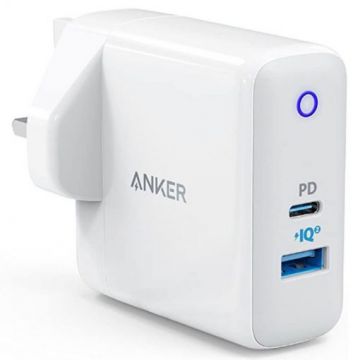 Anker PowerPort PD+ 2  White Iteration1 -  35 w