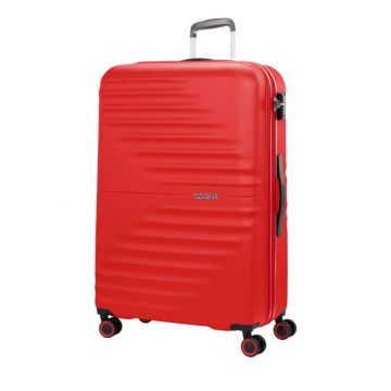Perspective view of American Tourister 77cm TWIST WAVES Hardside Spinner