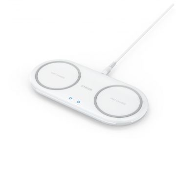 Anker PowerWave 10 Dual charging pad (White)